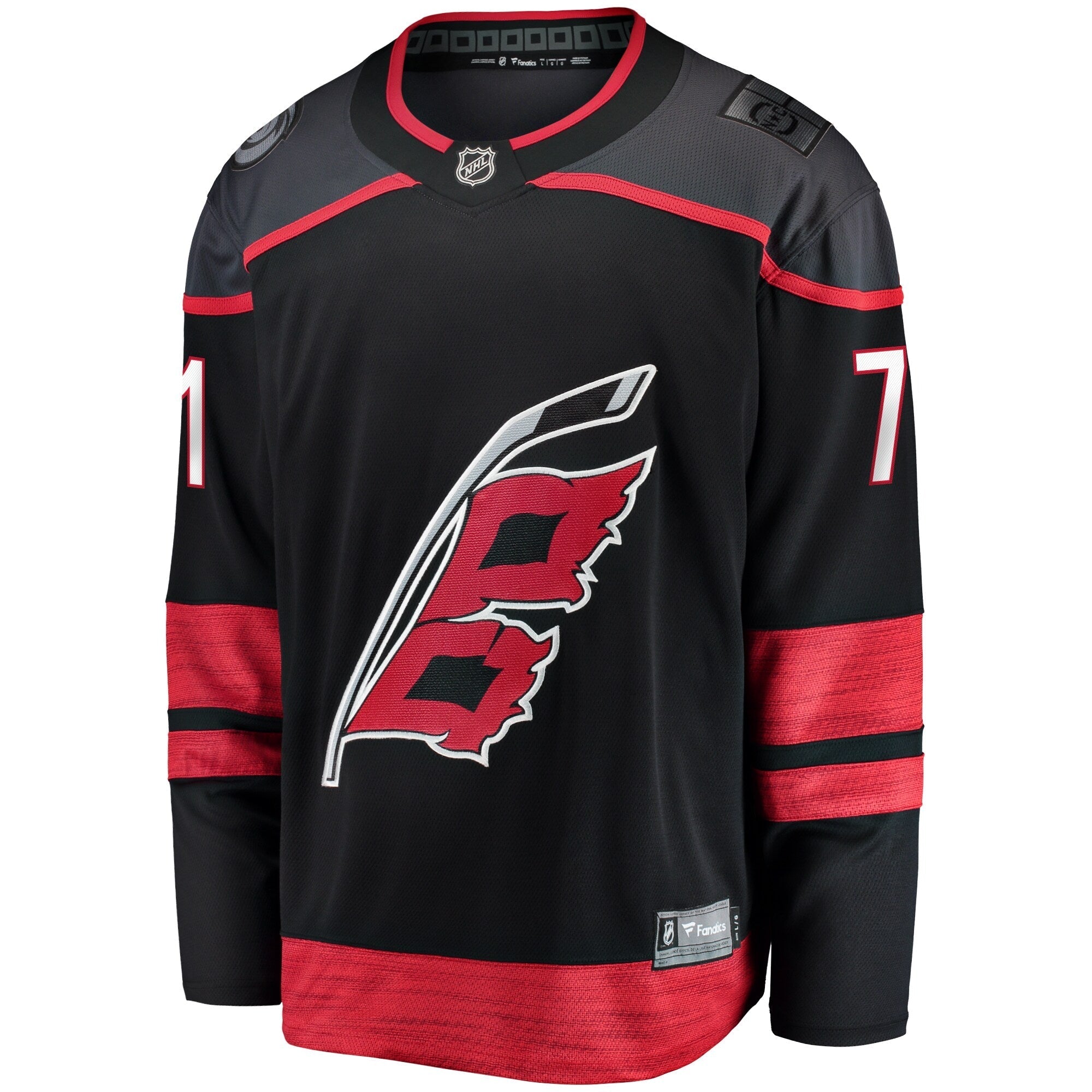 Jesper Fast Carolina Hurricanes   Home Breakaway Jersey - Black
