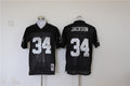 Men's Oakland Raiders Bo Jackson Mitchell & Ness Black Legacy Replica Jersey1