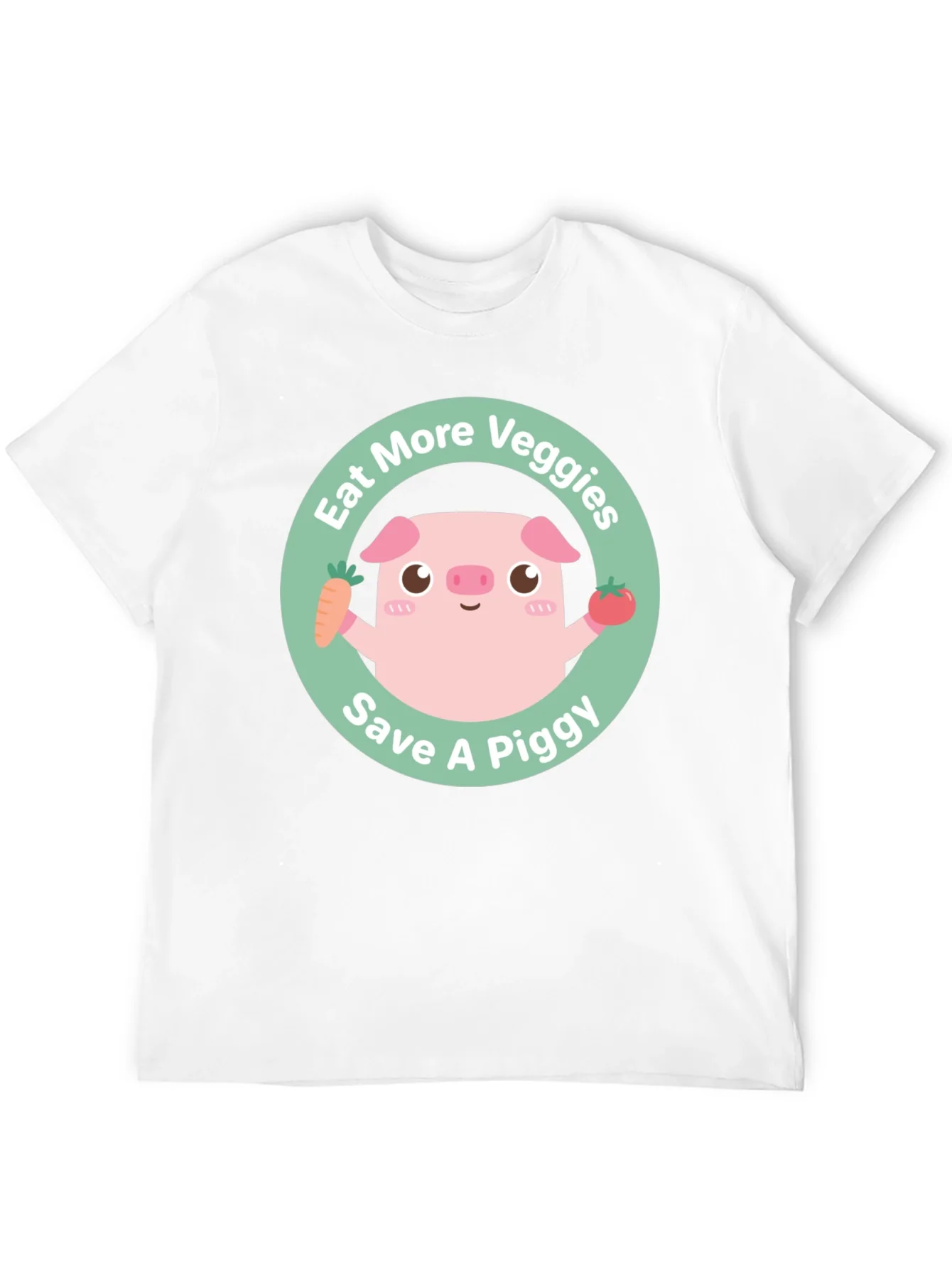 Eat More Veggies Save a Piggy Tee
