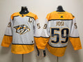 Men's Nashville Predators Roman Josi #59 White Breakaway Jersey1
