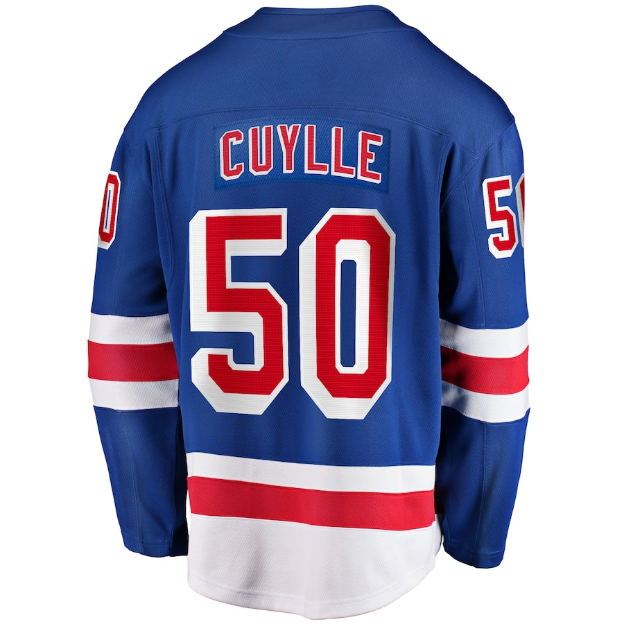 Glenn Healy New York Rangers   Premier Breakaway Retired  Jersey - Blue