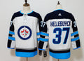 Men's Winnipeg Jets Connor Hellebuyck #37 White Home Breakaway Player Jersey1