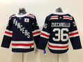 Men's New York Rangers Mats Zuccarello #36 Navy Player Jersey1