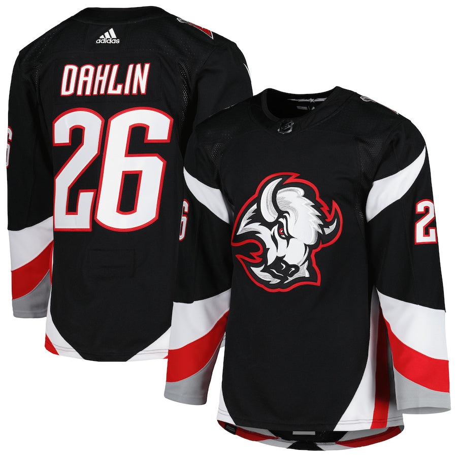 Rasmus Dahlin Buffalo Sabres   Alternate Primegreen   Jersey - Black