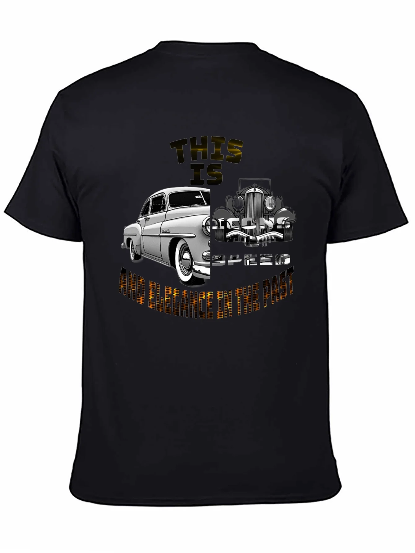Vintage Car Enthusiast T-Shirt: This is My Speed