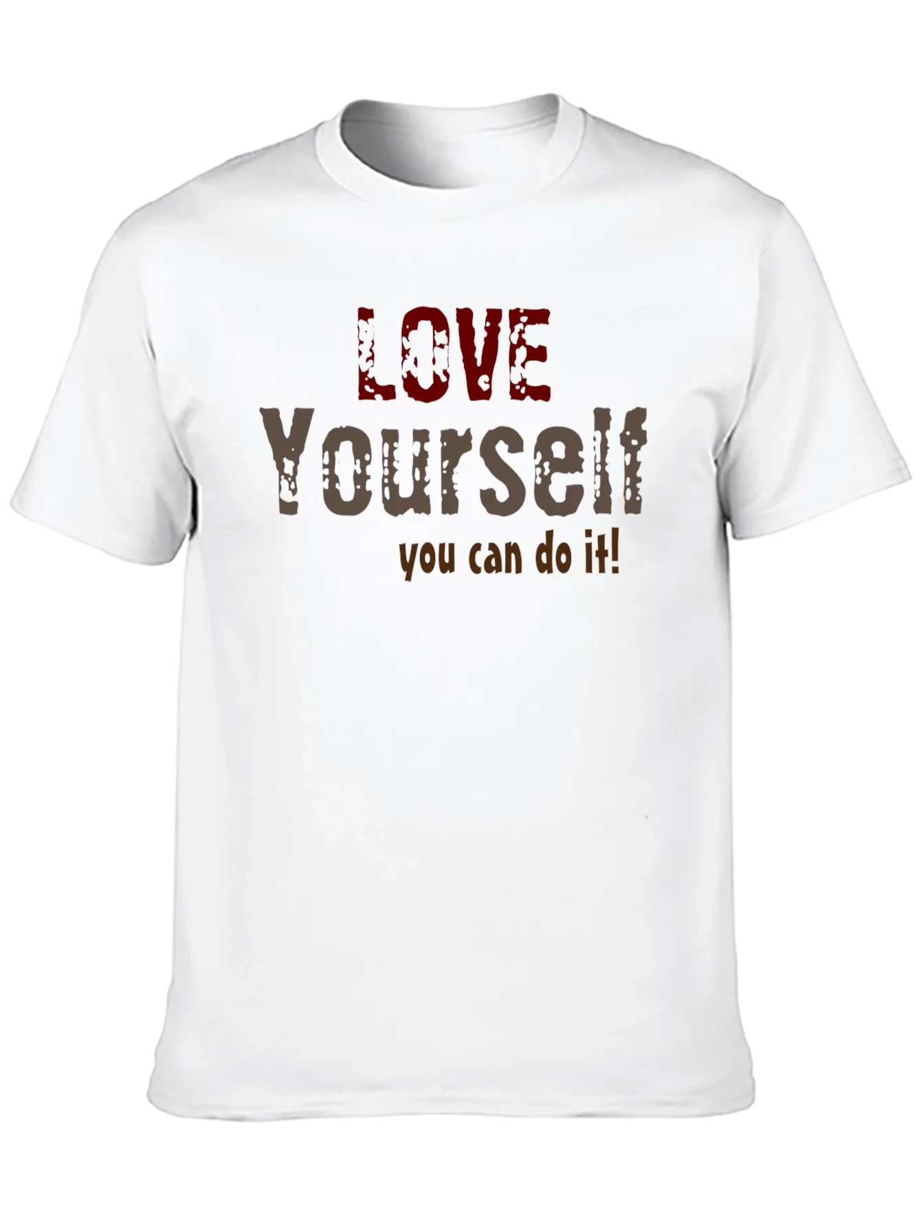 Love Yourself Motivational Graphic T-Shirt