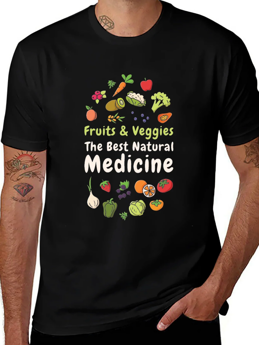 Fruits & Veggies Natural Medicine T-Shirt