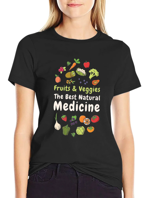 Fruits & Veggies Natural Medicine T-Shirt