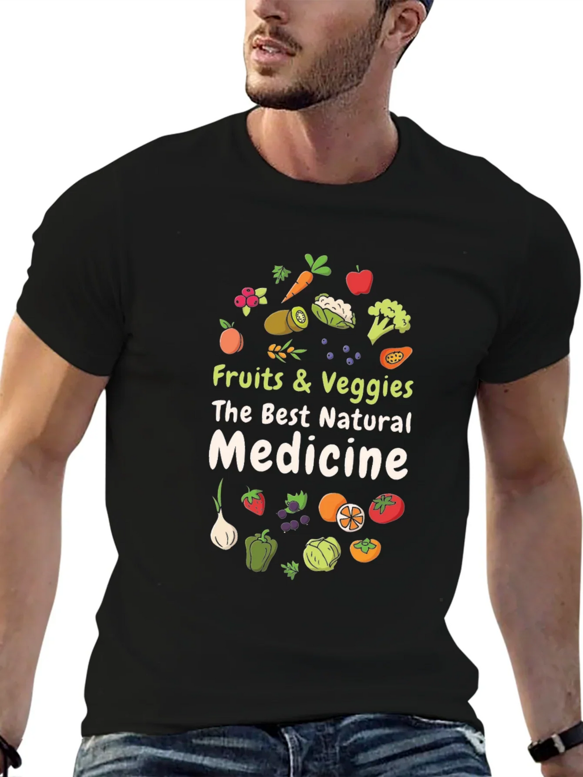 Fruits & Veggies Natural Medicine T-Shirt