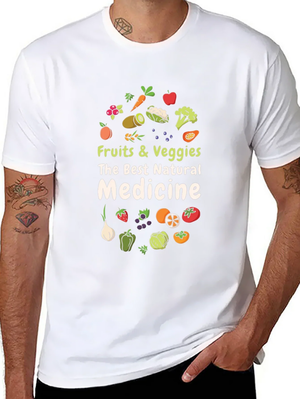 Fruits & Veggies Natural Medicine T-Shirt