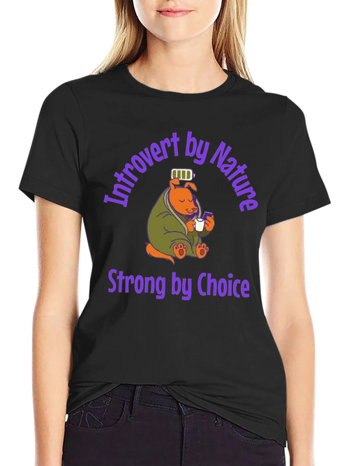 Introvert by Nature Graphic T-Shirt