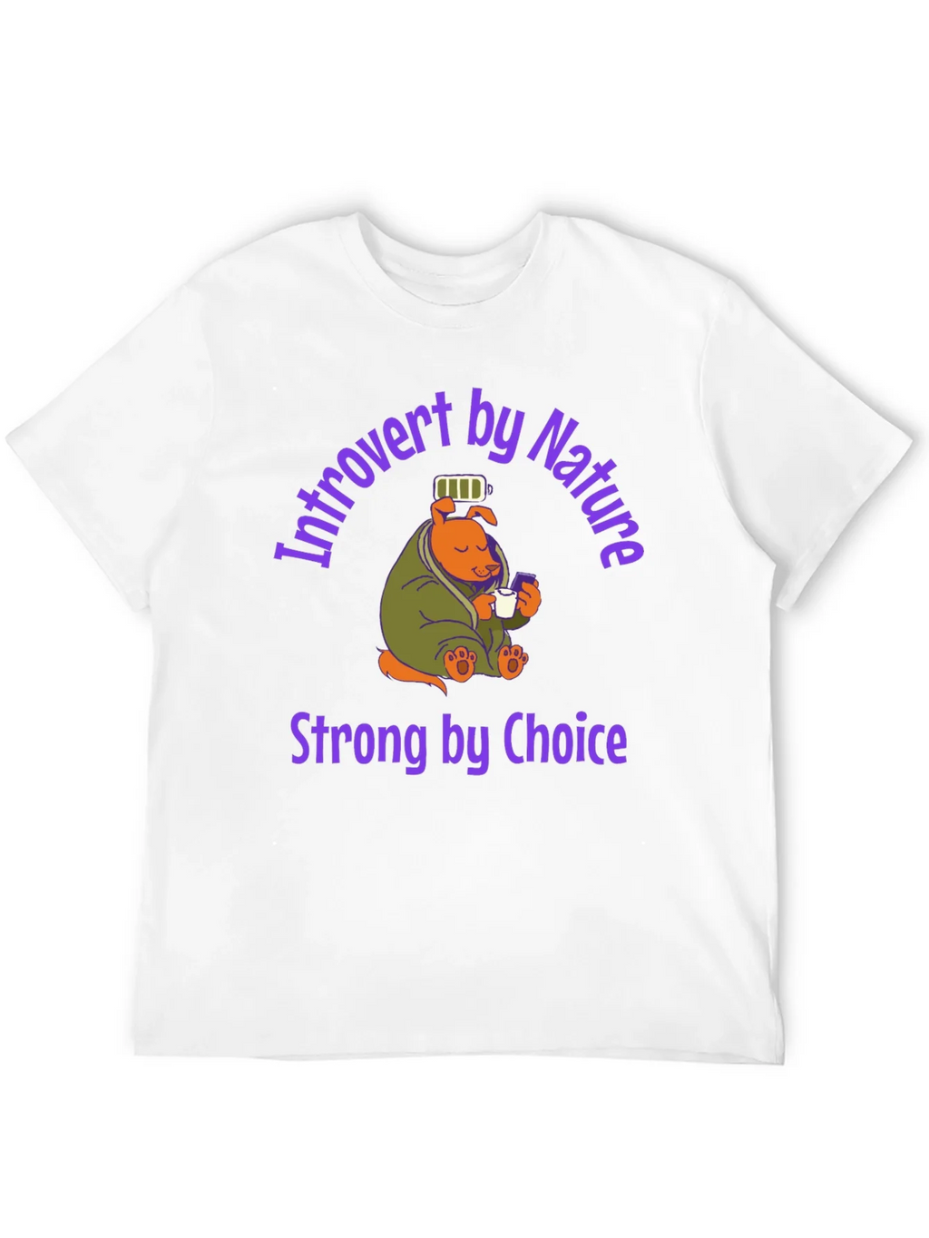 Introvert by Nature Graphic T-Shirt