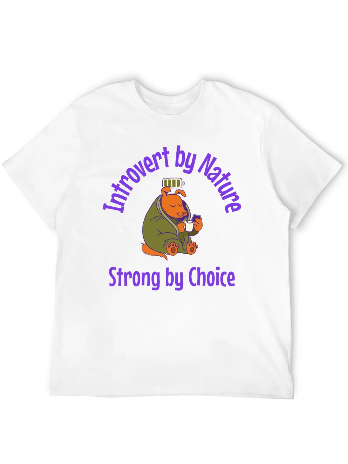 Introvert by Nature Graphic T-Shirt