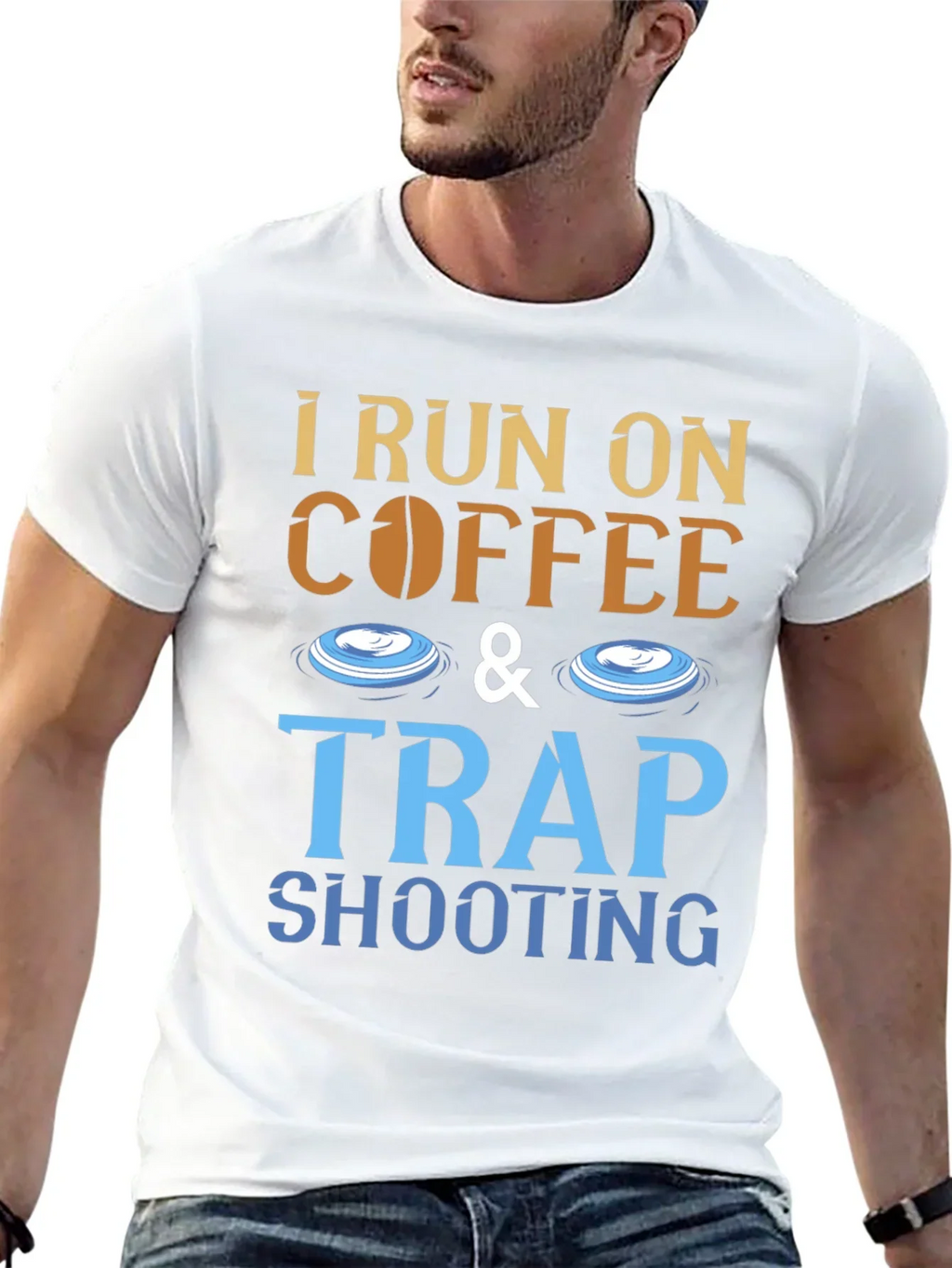 Coffee & Trap Shooting T-Shirt