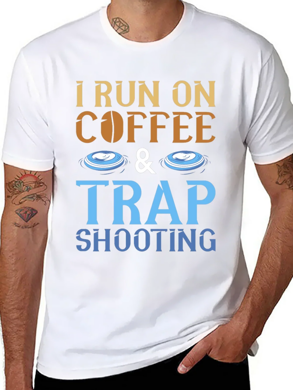 Coffee & Trap Shooting T-Shirt