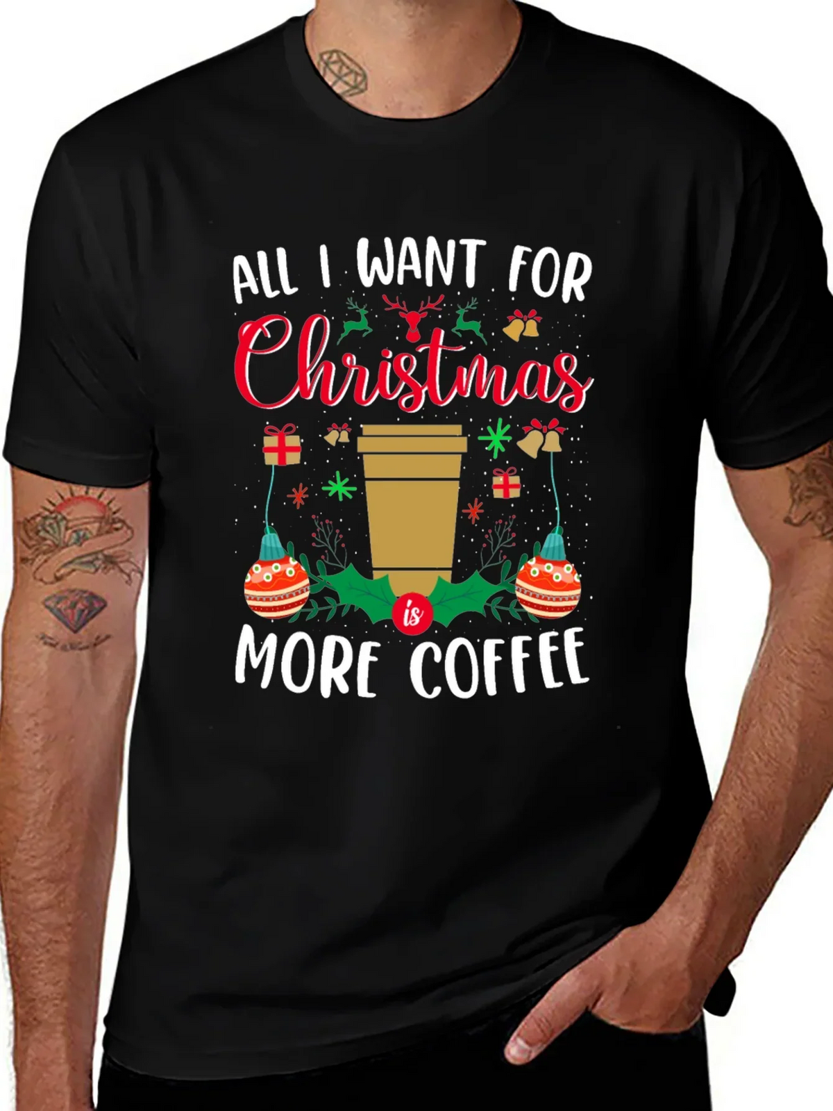 Christmas Coffee T-Shirt