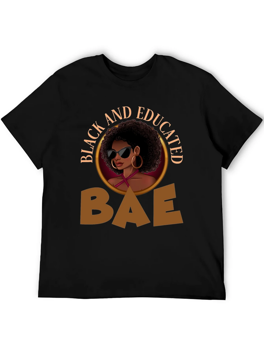 Black and Educated BAE Graphic Tee