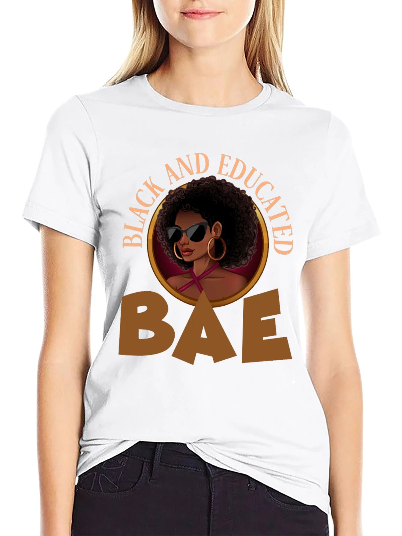 Black and Educated BAE Graphic Tee