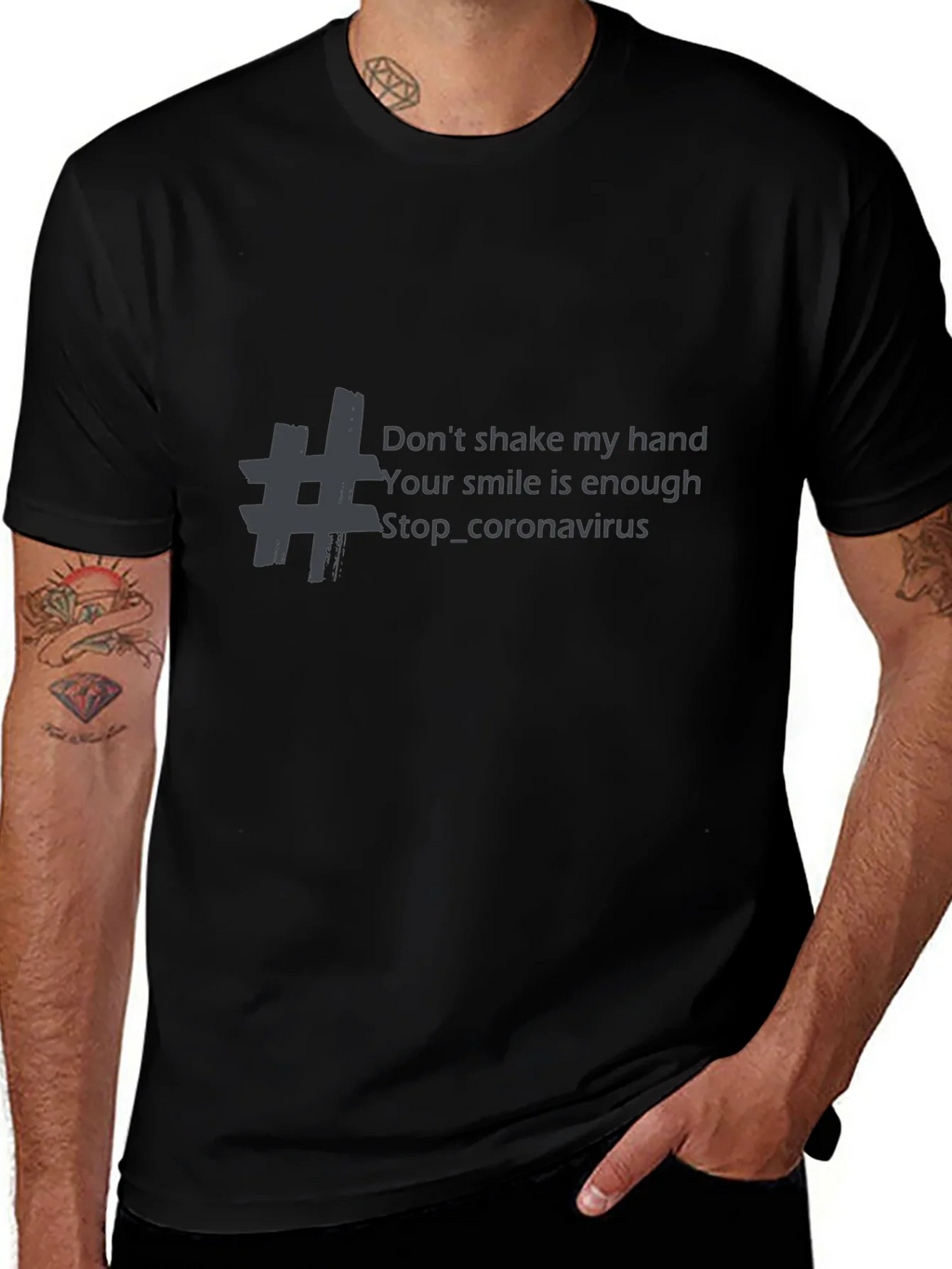 Dont Shake My Hand Graphic T-Shirt