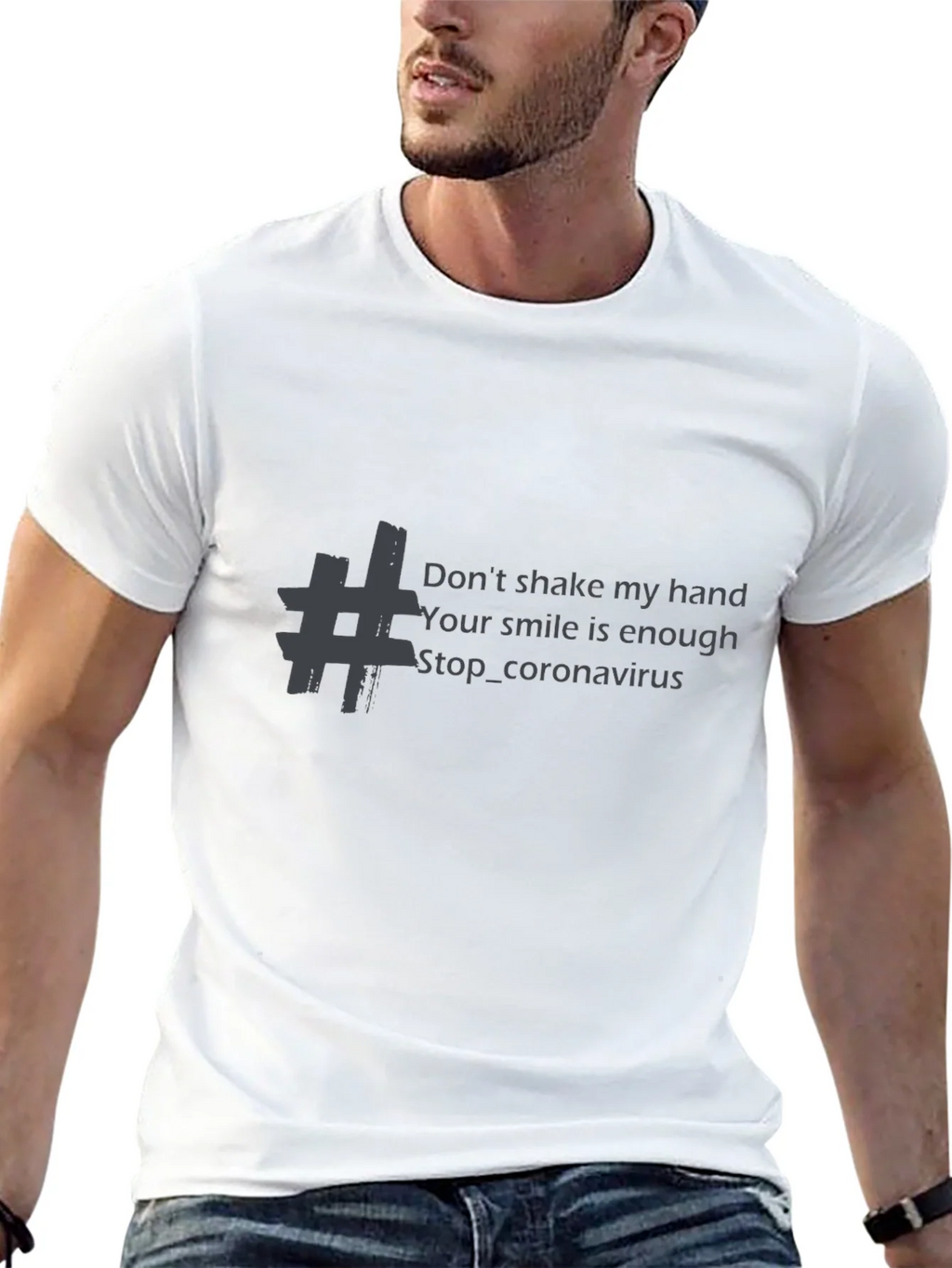 Dont Shake My Hand Graphic T-Shirt