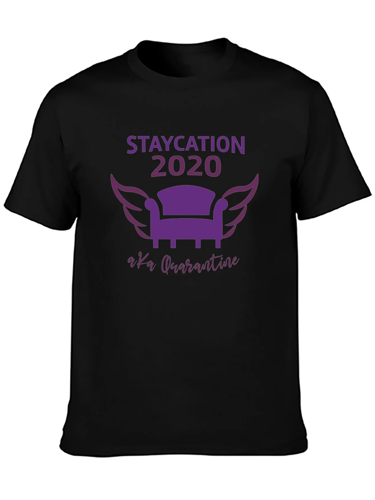 Staycation 2020 Quarantine Graphic Tee