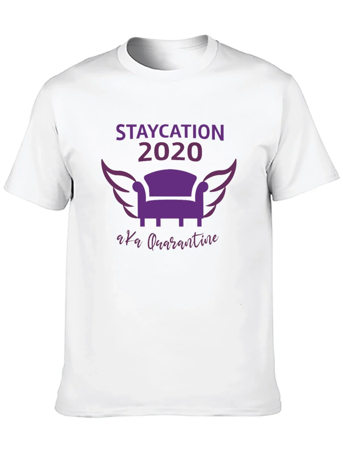 Staycation 2020 Quarantine Graphic Tee