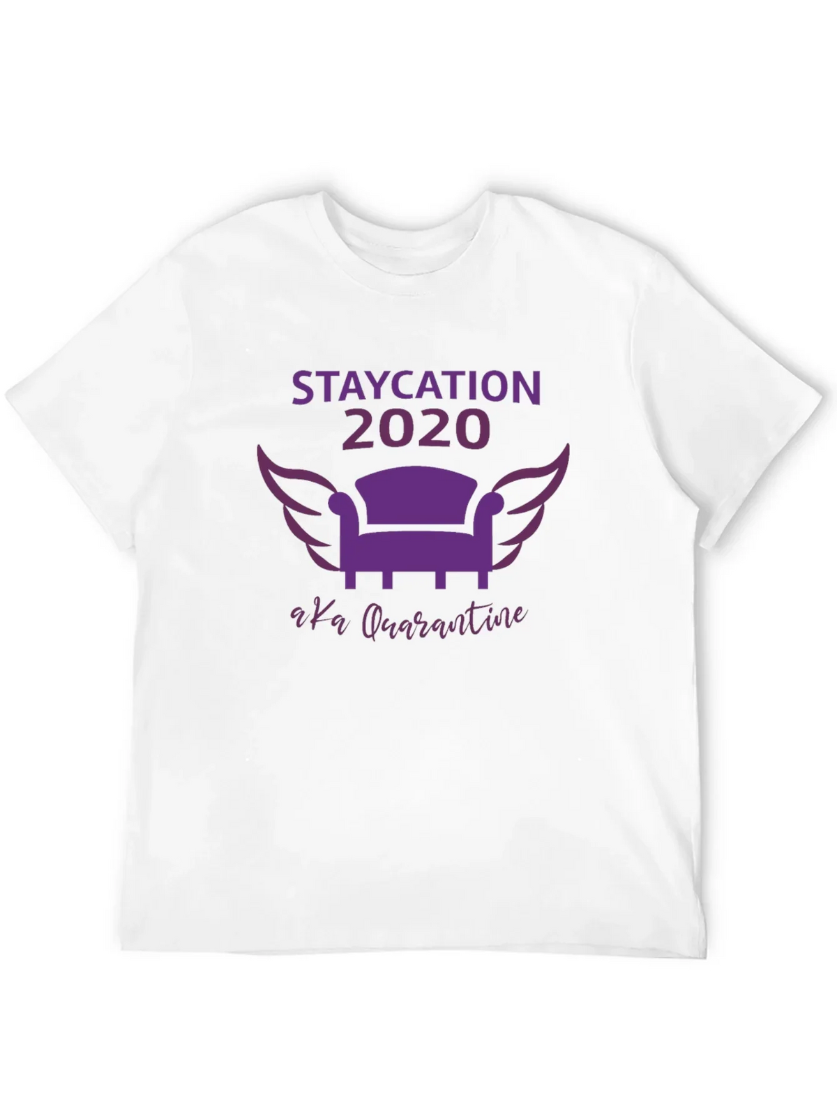 Staycation 2020 Quarantine Graphic Tee