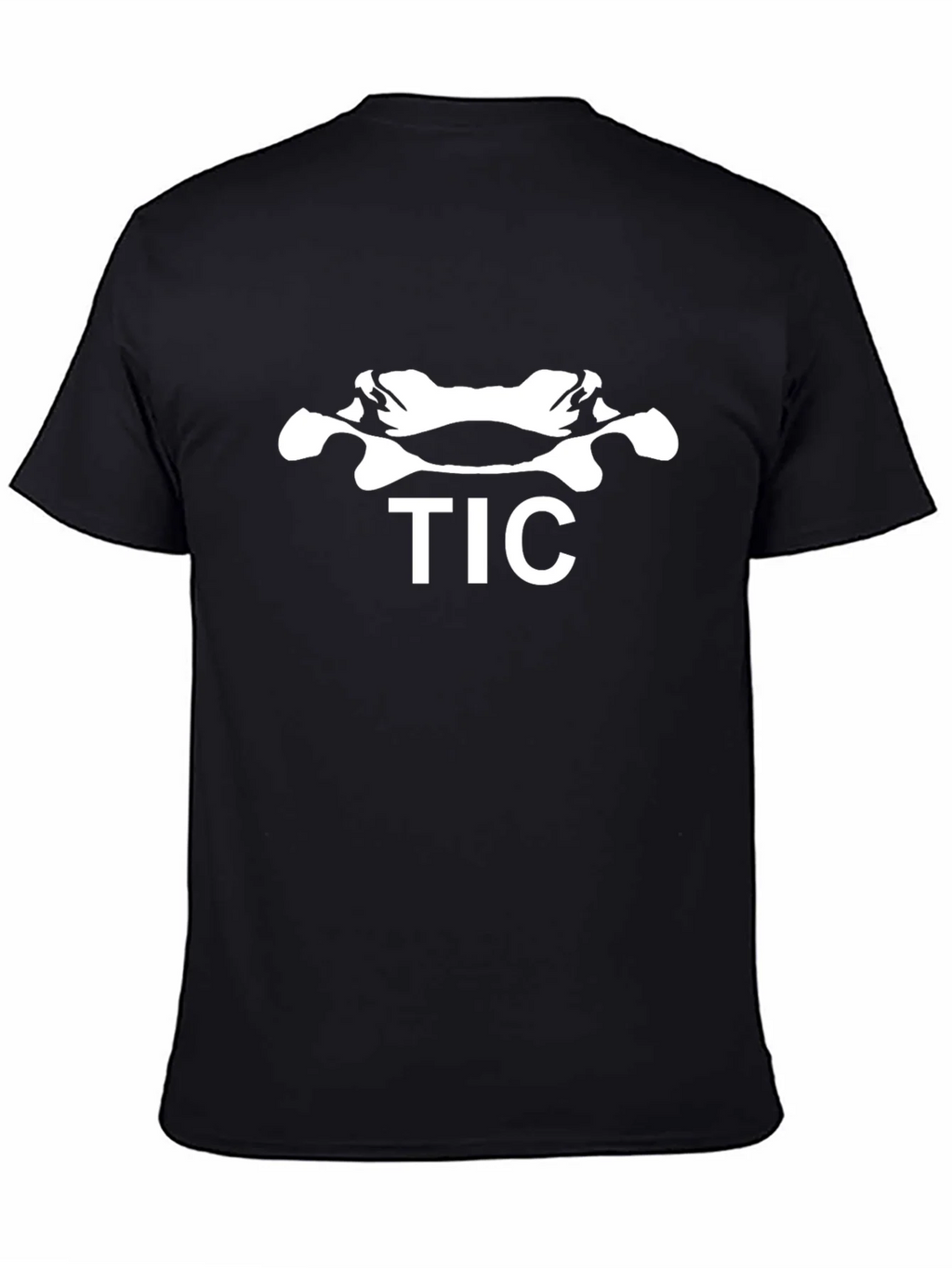 TIC Graphic Tee - Black Cotton Blend