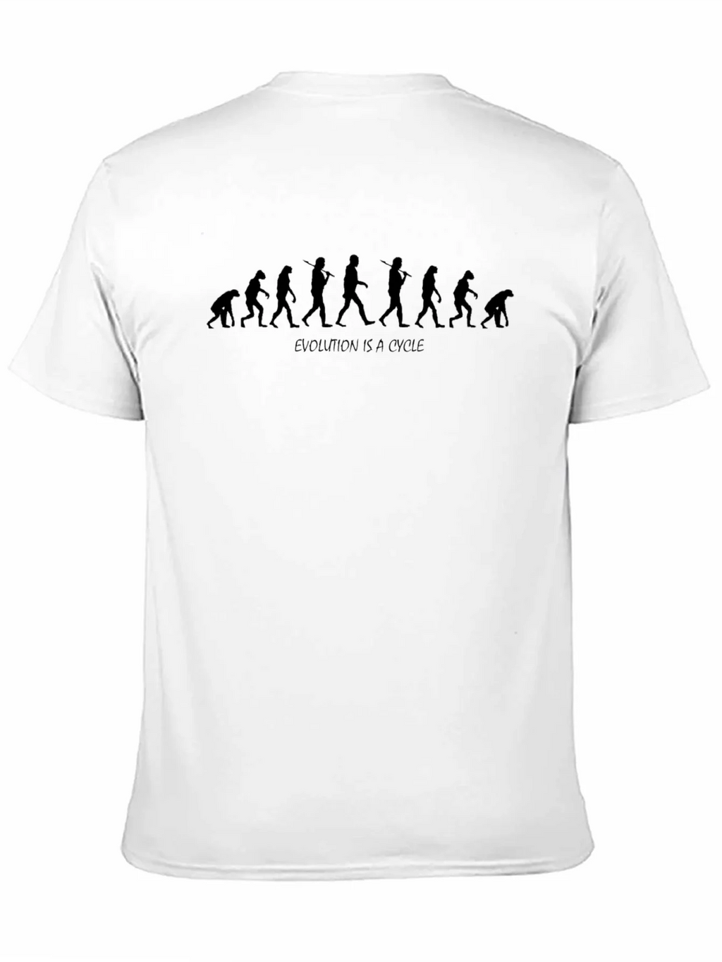 Evolution Cycle T-Shirt - Black
