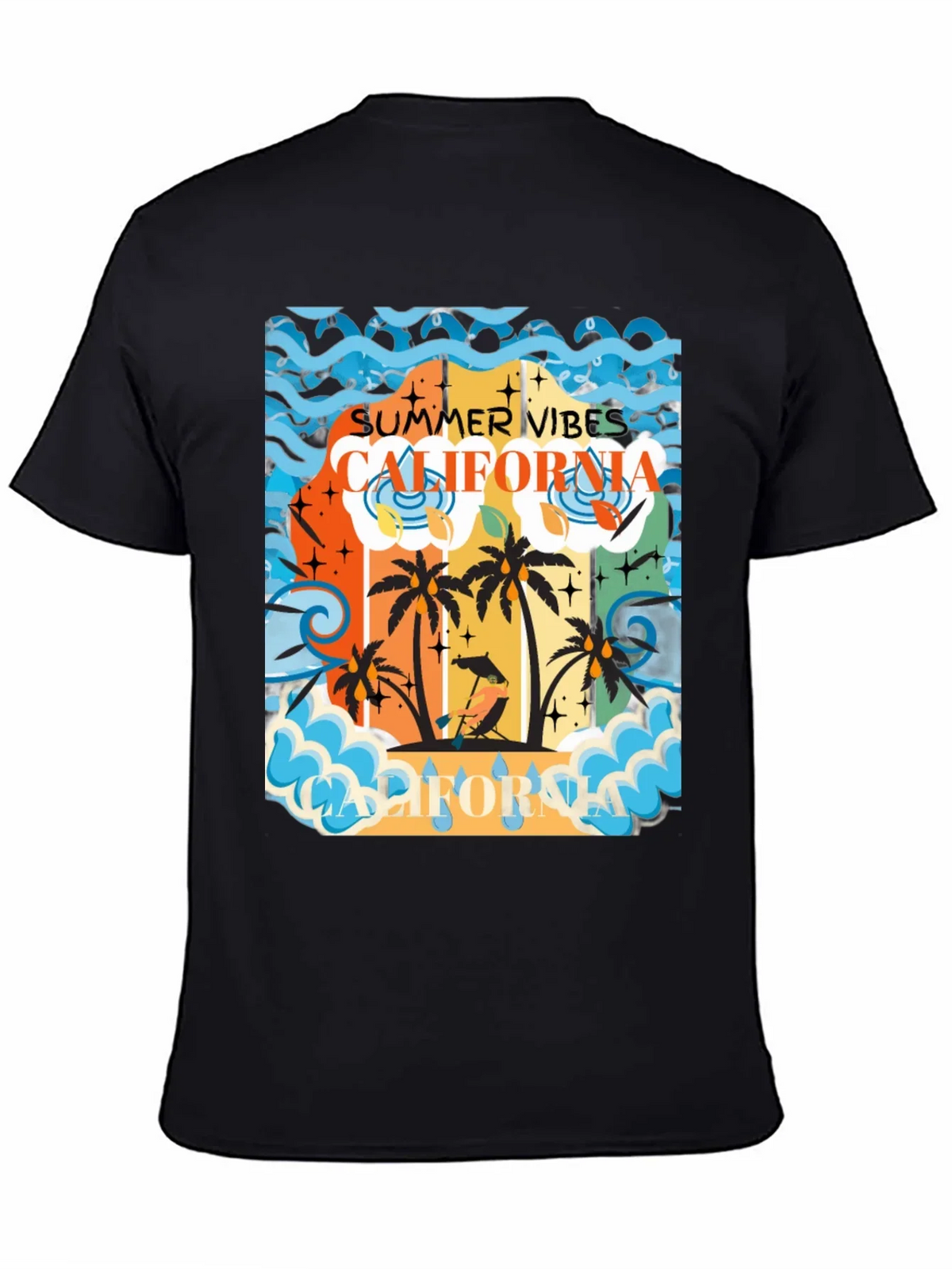 California Summer Vibes Graphic Tee