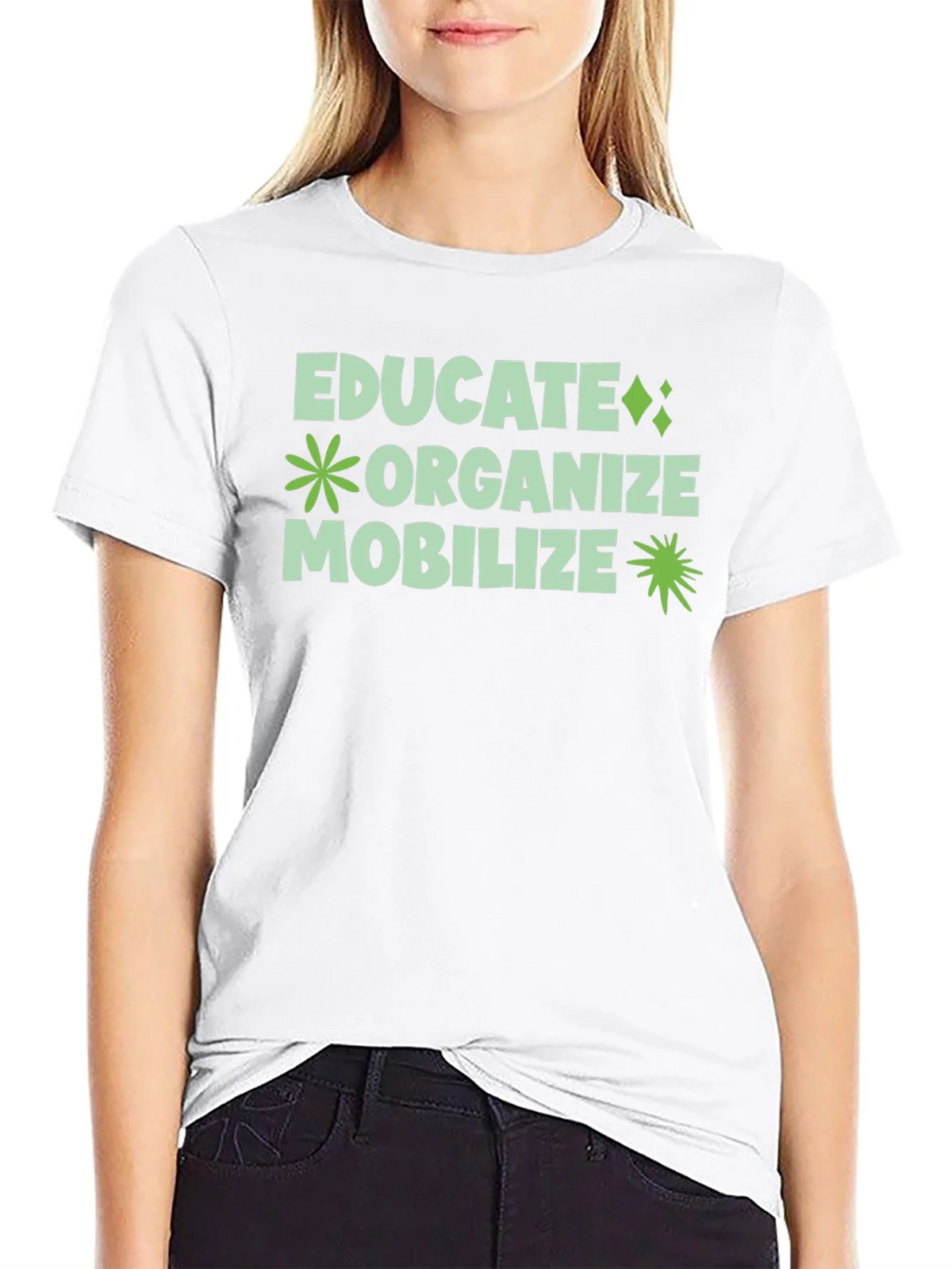 Educate Organize Mobilize Graphic Tee