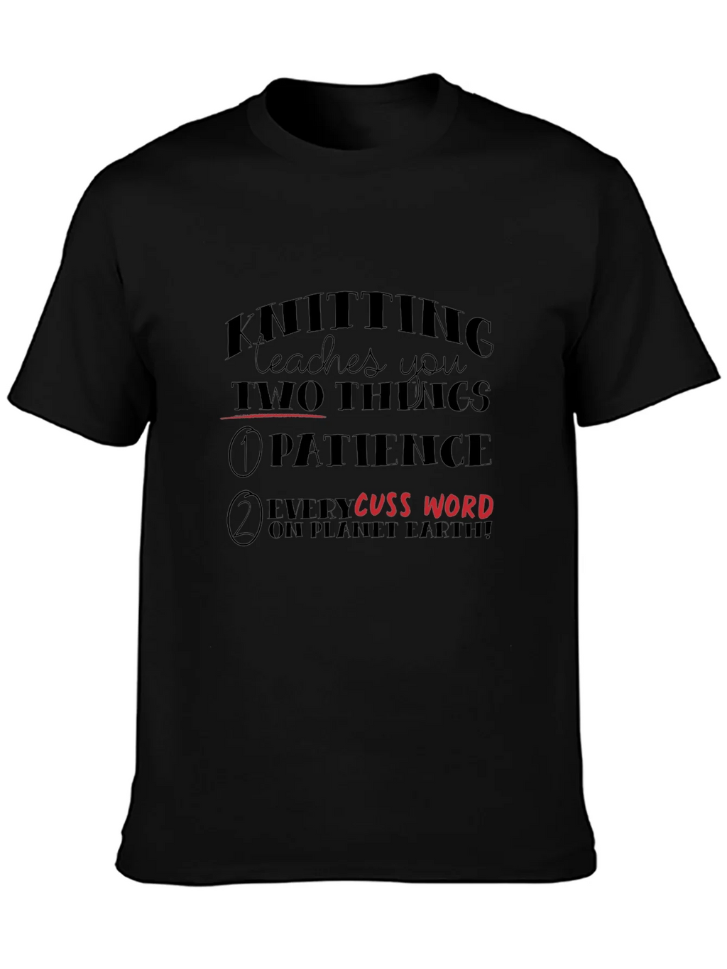 Knitting Two Things T-Shirt