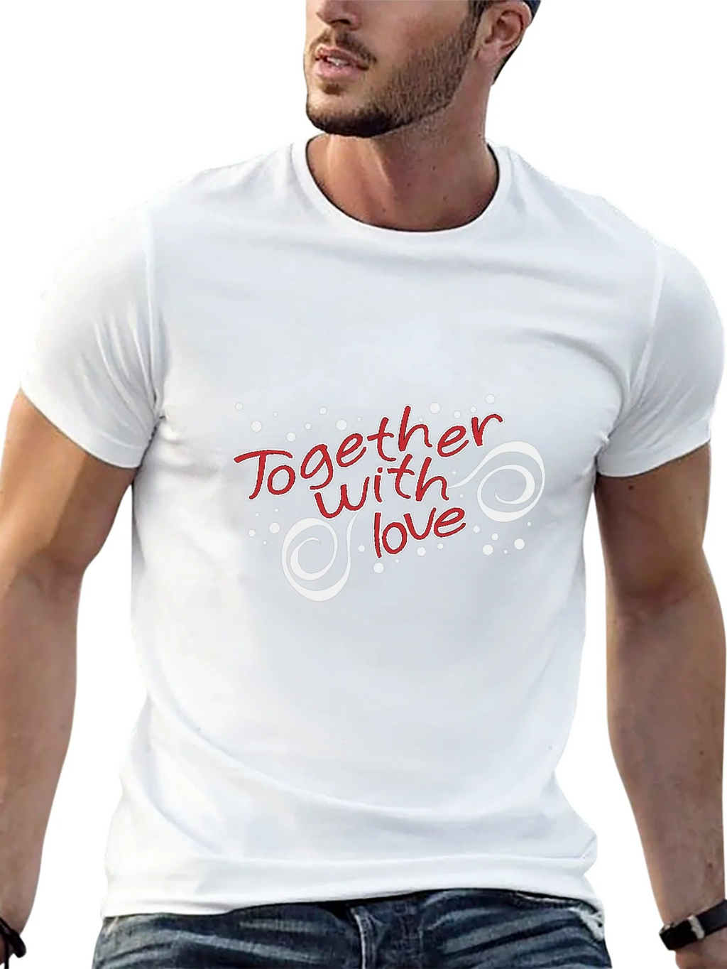 Together With Love Graphic T-Shirt
