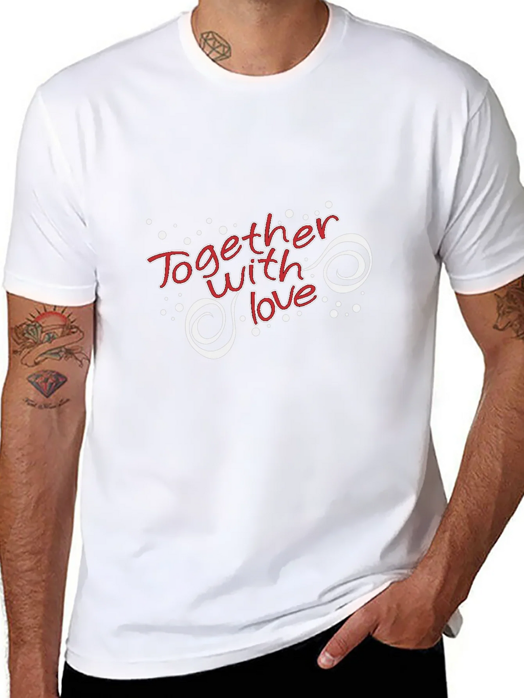 Together With Love Graphic T-Shirt