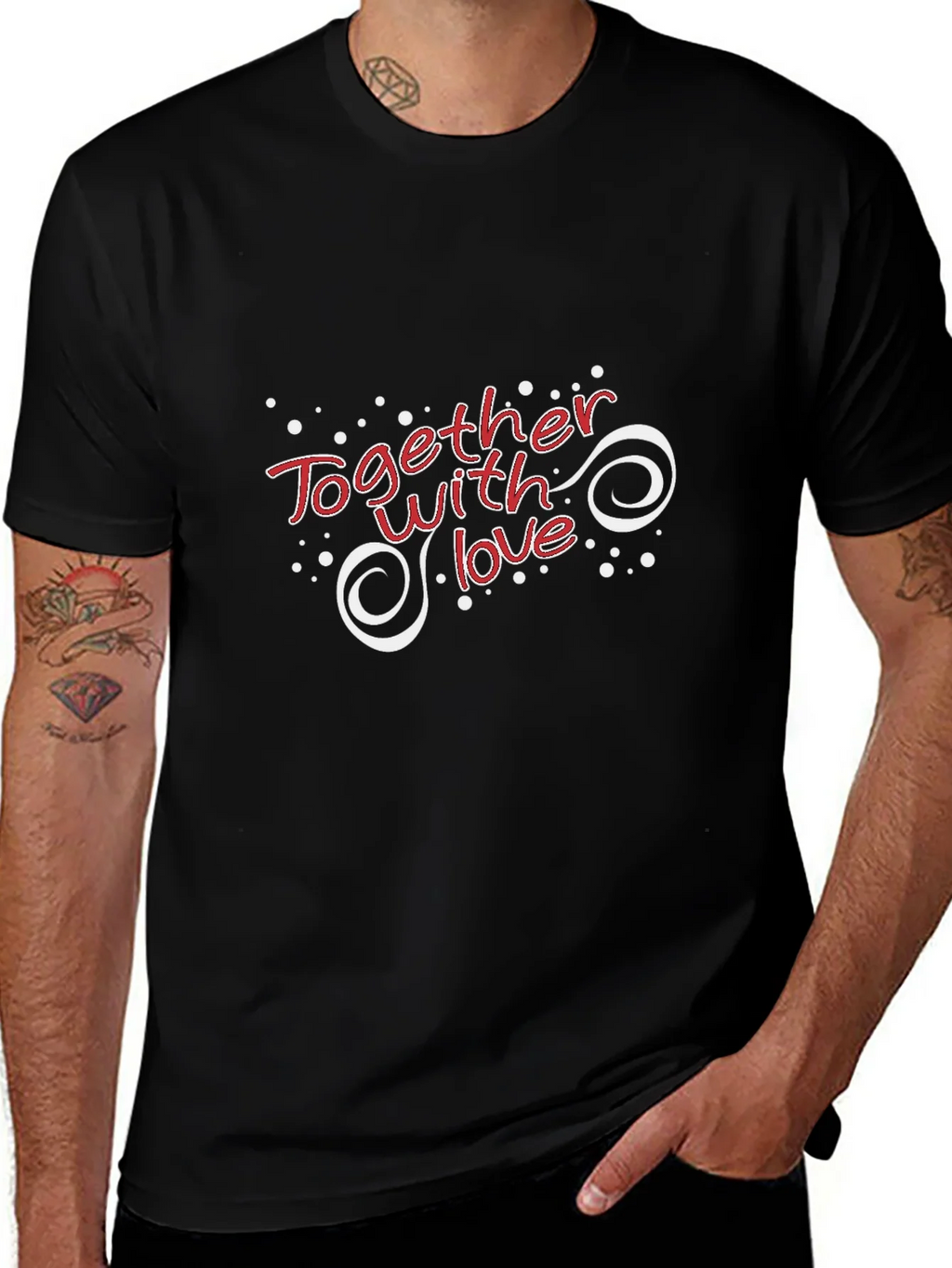 Together With Love Graphic T-Shirt