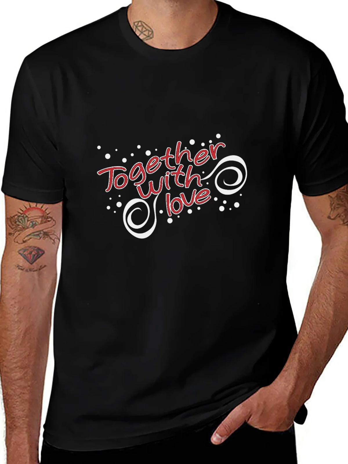 Together With Love Graphic T-Shirt