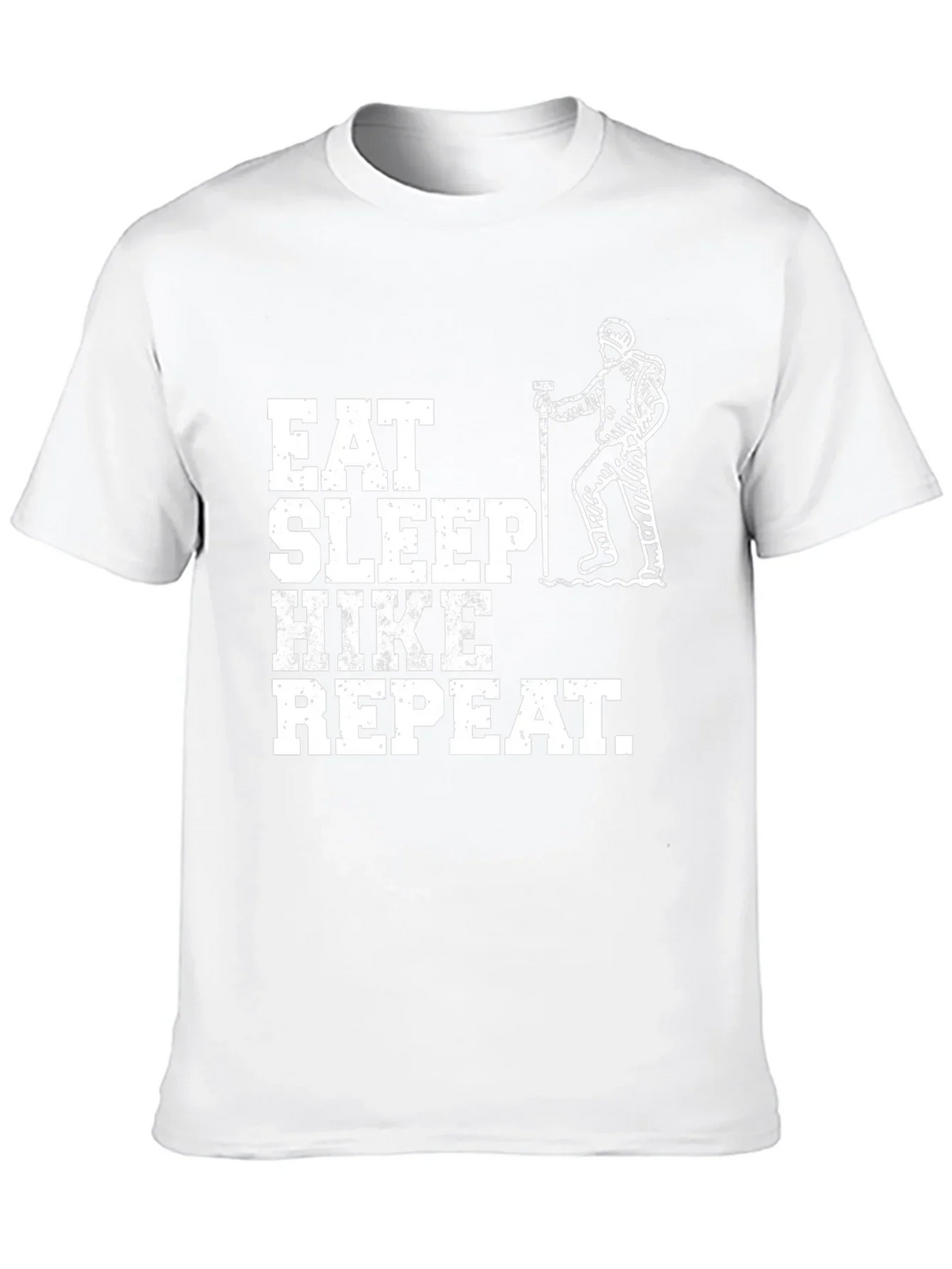 Eat Sleep Hike Repeat Black T-Shirt