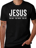 Jesus: The Way The Truth The Life Graphic T-Shirt